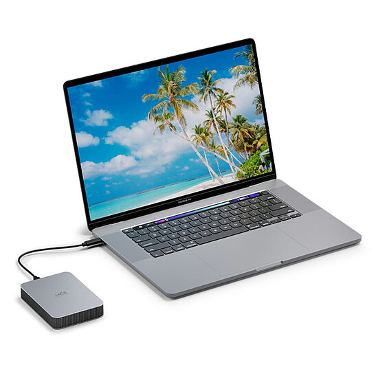 Disque dur externe LaCie Mobile Drive V2 Argent - 1 To  - Autre vue