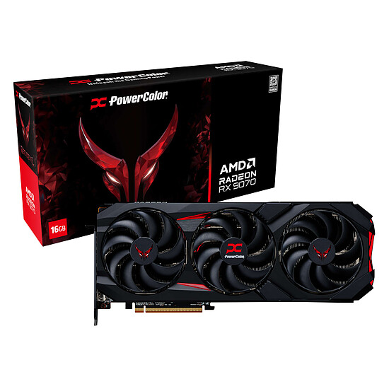 Carte graphique PowerColor Red Devil AMD Radeon RX 9070 16GB GDDR6 - Autre vue