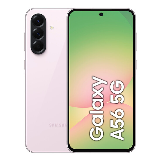 Samsung Galaxy A56 5G (Rose) - 128 Go - 8 Go