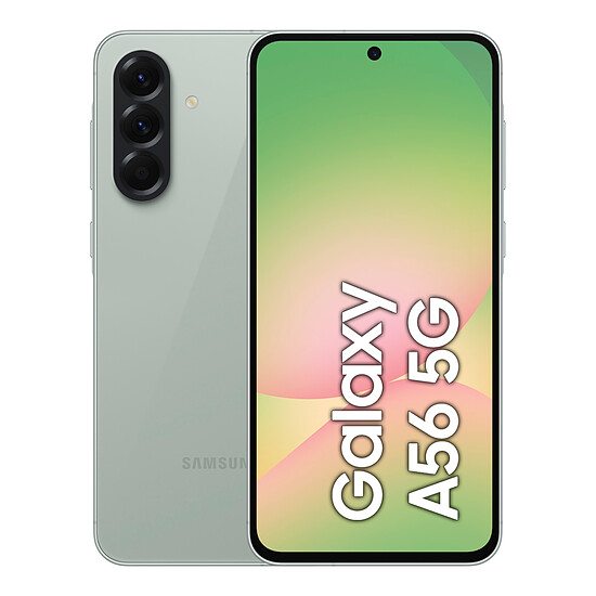 Smartphone Samsung Galaxy A56 5G (Vert) - 128 Go - 8 Go - Autre vue