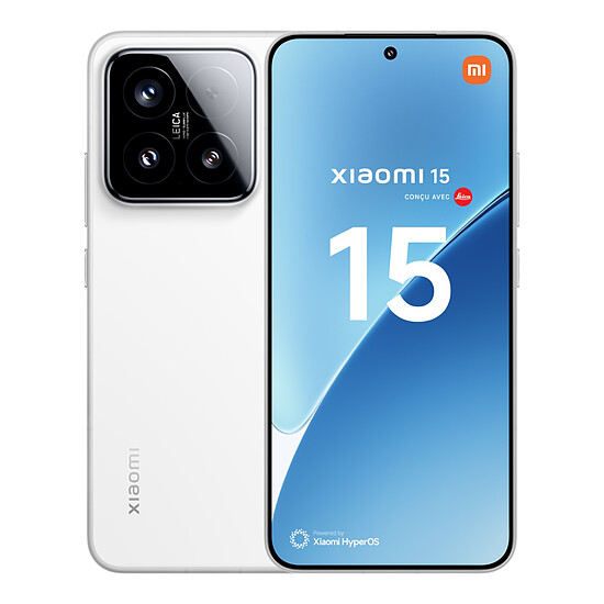 Smartphone Xiaomi 15 5G (Blanc) - 512 Go - Autre vue