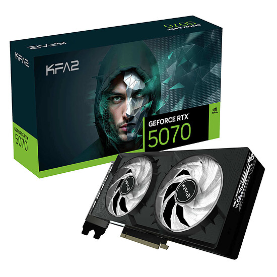 Carte graphique KFA2 GeForce RTX 5070 1-Click OC