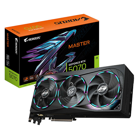 Carte graphique Gigabyte AORUS GeForce RTX 5070 MASTER 12G - Autre vue