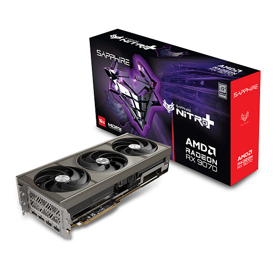 Carte graphique Sapphire NITRO+ AMD Radeon RX 9070 - Autre vue