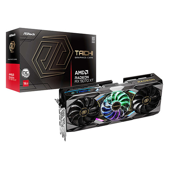 Carte graphique ASRock AMD Radeon RX 9070 XT Taichi 16GB OC - Autre vue