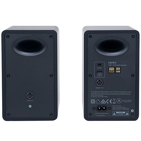 Enceintes PC Edifier M60 - Noir - Autre vue