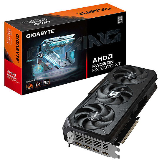 Carte graphique Gigabyte Radeon RX 9070 XT GAMING OC 16G - Autre vue