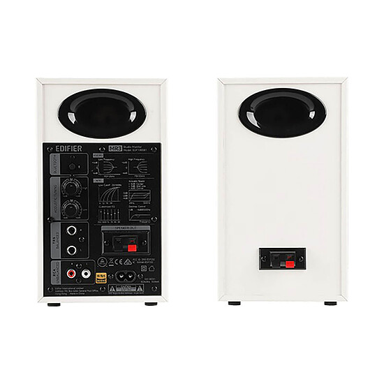 Enceintes PC Edifier MR3 - Blanc - Autre vue