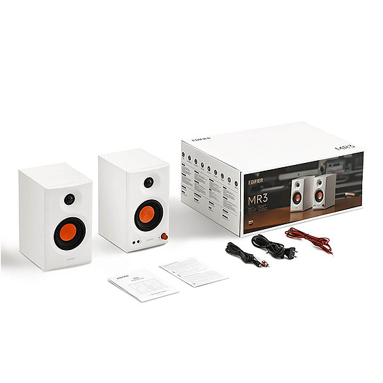 Enceintes PC Edifier MR3 - Blanc - Autre vue
