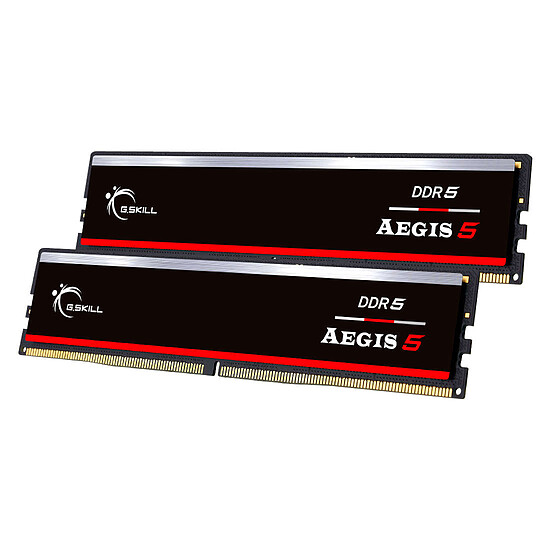 Mémoire RAM G.Skill Aegis 5 - 2 x 32 Go (64 Go) - DDR5 5600 MHz - CL36 - Autre vue