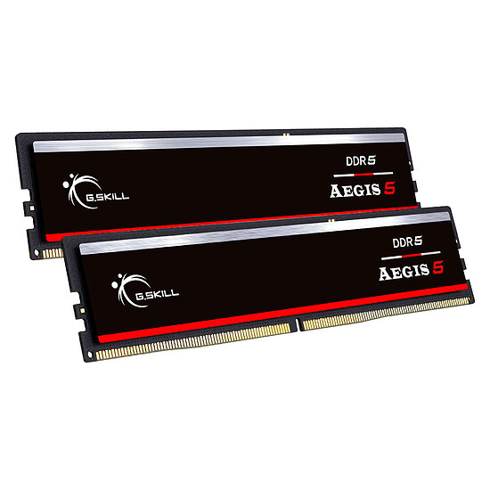 Mémoire RAM G.Skill Aegis 5 - 2 x 32 Go (64 Go) - DDR5 5600 MHz - CL36 - Autre vue