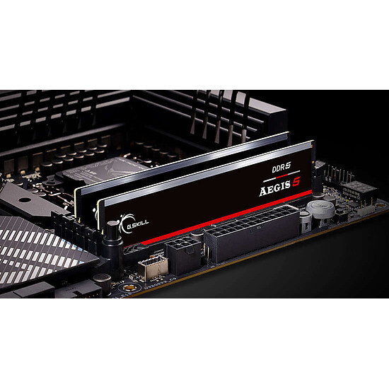 Mémoire RAM G.Skill Aegis 5 - 2 x 32 Go (64 Go) - DDR5 5600 MHz - CL36 - Autre vue