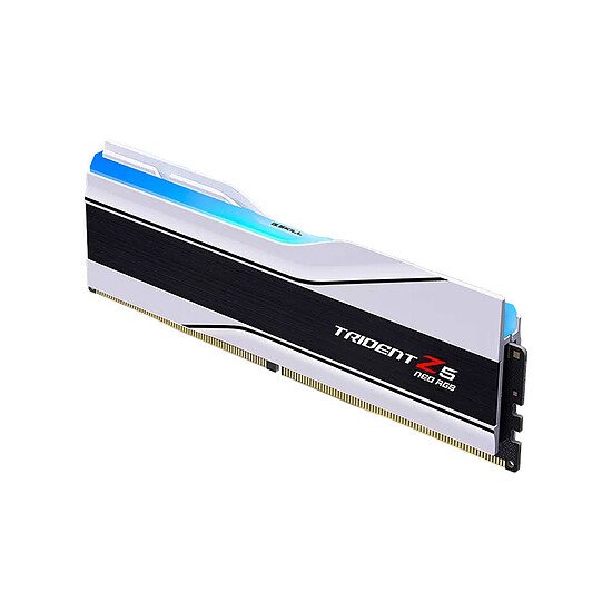 Mémoire RAM G.Skill Trident Z5 Neo RGB White - 2 x 32 Go (64 Go) - DDR5 6000 MHz - CL28 - Autre vue