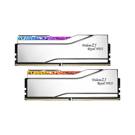Mémoire RAM G.Skill Trident Z5 Royal Neo - 2 x 24 Go (48 Go) - DDR5 8000 MHz - CL40 - Autre vue