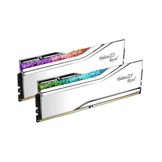 Mémoire RAM G.Skill Trident Z5 Royal - 2 x 24 Go (48 Go) - DDR5 8200 MHz - CL40 - Autre vue
