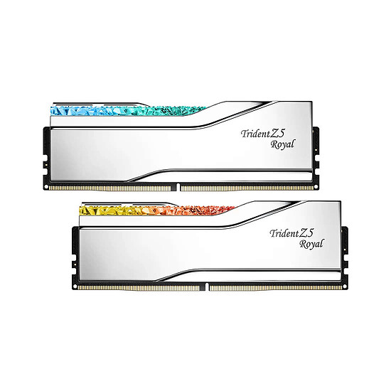 Mémoire RAM G.Skill Trident Z5 Royal - 2 x 24 Go (48 Go) - DDR5 8200 MHz - CL40 - Autre vue