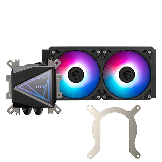 Watercooling AIO MSI MAG CORELIQUID I240 - Noir + Offset Kit LGA1851 - Autre vue