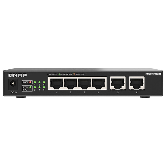 Switch et Commutateur QNAP QSW-2104-2T-R2 - Autre vue