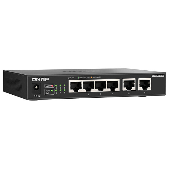 Switch et Commutateur QNAP QSW-2104-2T-R2 - Autre vue