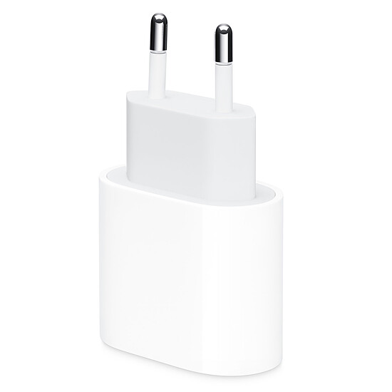 Chargeur Apple Adaptateur secteur USB-C 20W Blanc - Autre vue
