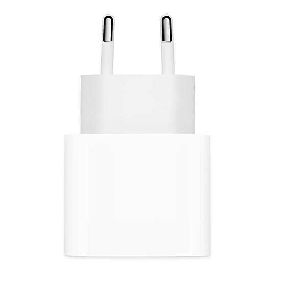Chargeur Apple Adaptateur secteur USB-C 20W Blanc - Autre vue