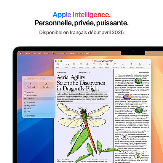 MacBook Apple MacBook Air M4 15" (2025) Bleu ciel 24Go/512 Go (MC7D4FN/A) - Autre vue