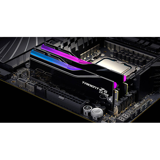 Mémoire RAM G.Skill Trident Z5 CK RGB - 2 x 24 Go (48 Go) - DDR5 8800 MHz - CL42 - Autre vue