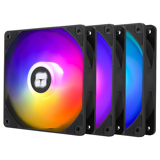 Ventilateur Boîtier Thermalright TL-C12C-S Triple Pack - Noir - Autre vue