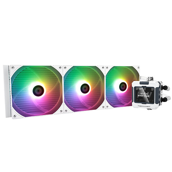 Watercooling AIO Thermalright Frozen Warframe 420 ARGB - Blanc - Autre vue