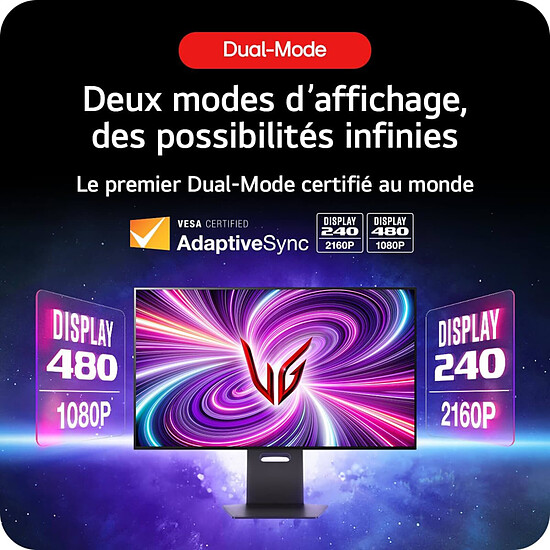 Écran PC LG UltraGear 32GX870A-B - Autre vue