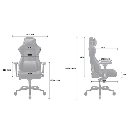 Fauteuil gamer REKT ULTIM8 Business - Autre vue