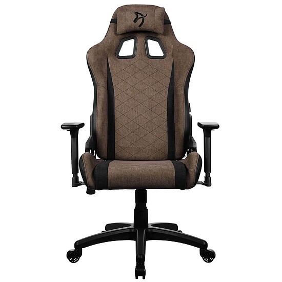 Fauteuil gamer Arozzi Avanti Soft Fabric - Marron - Autre vue