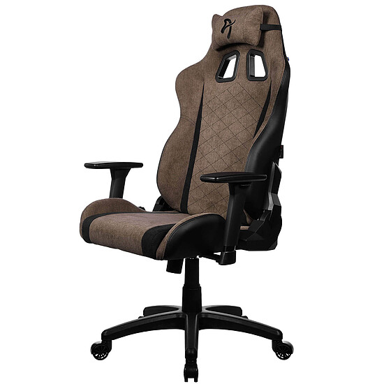 Fauteuil gamer Arozzi Avanti Soft Fabric - Marron - Autre vue