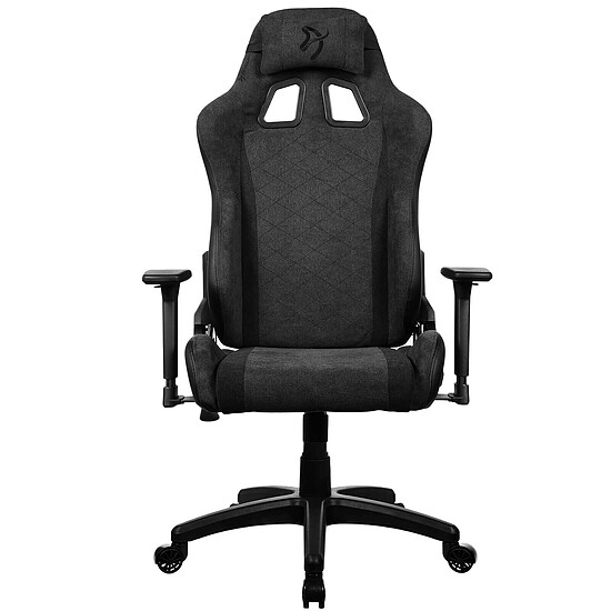Fauteuil gamer Arozzi Avanti Soft Fabric - Gris Foncé - Autre vue