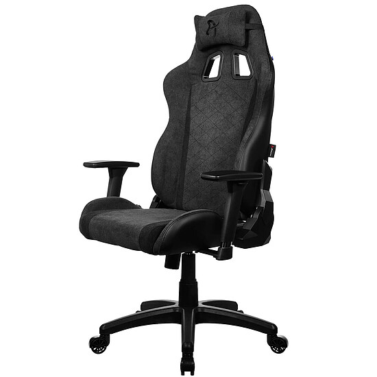 Fauteuil gamer Arozzi Avanti Soft Fabric - Gris Foncé - Autre vue