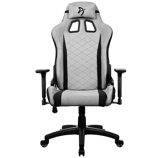 Fauteuil gamer Arozzi Avanti Soft Fabric - Gris Clair - Autre vue