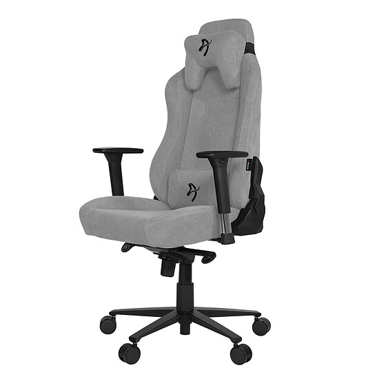 Fauteuil gamer Arozzi Vernazza Soft Fabric - Gris Clair