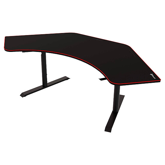 Bureau gamer Arozzi Arena Angelo - Noir / Rouge - Autre vue