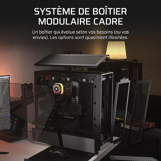 Boîtier PC Corsair FRAME 4000D - Noir - Autre vue