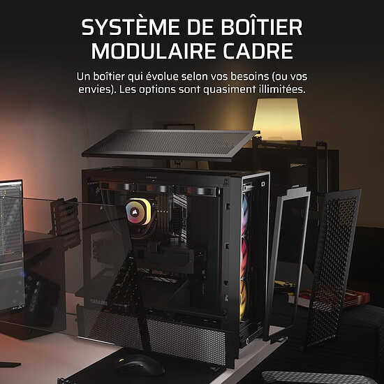 Boîtier PC Corsair FRAME 4000D RS ARGB - Noir - Autre vue