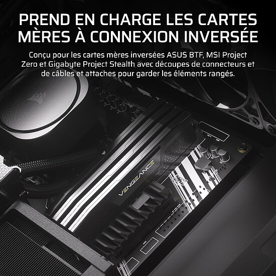Boîtier PC Corsair FRAME 4000D RS ARGB - Noir - Autre vue