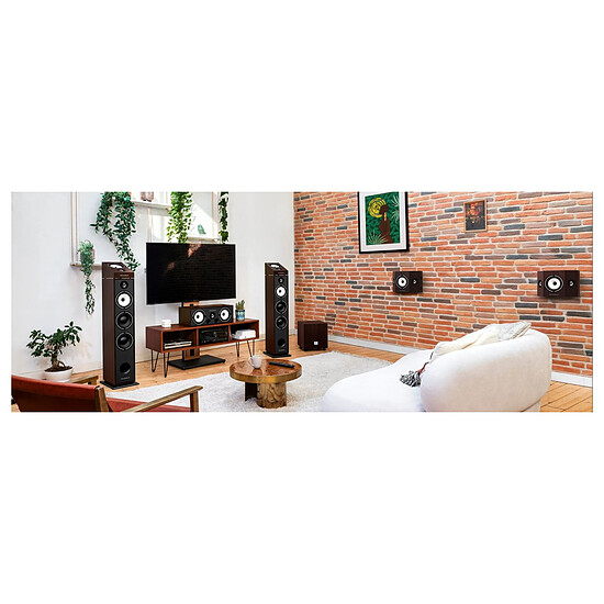Enceintes HiFi / Home-Cinéma Triangle Borea BRS1 (la paire) - Chêne clair  - Autre vue