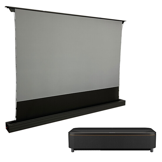 Vidéoprojecteur Epson EH-QS100 Noir + Oray ALR Série 2 Motorisé ascendant 120" - Autre vue