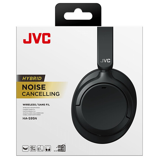Casque Audio JVC HA-S95N Noir  - Autre vue