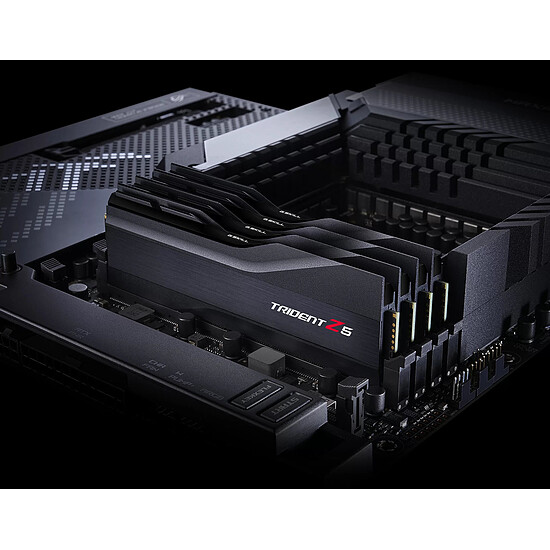 Mémoire RAM G.Skill Trident Z5 Black - 2 x 24 Go (48 Go) - DDR5 7200 MHz - CL36 - Autre vue