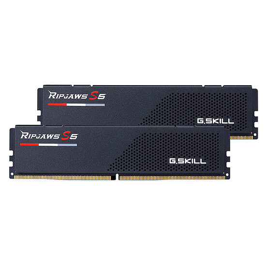 Mémoire RAM G.Skill Ripjaws S5 Black - 2 x 48 Go (96 Go) - DDR5 6000 MHz - CL30