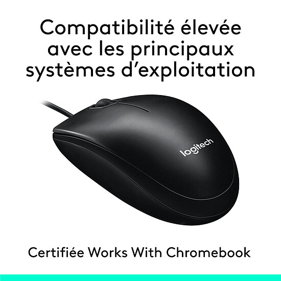 Souris PC Logitech Mouse M100 - Autre vue