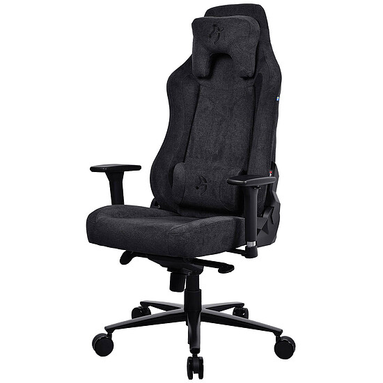 Fauteuil gamer Arozzi Vernazza Soft Fabric - Noir