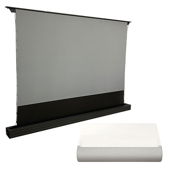 Vidéoprojecteur Samsung The Premiere 7 SP-LPU7D + Oray ALR Série 2 Motorisé ascendant 100" - Autre vue