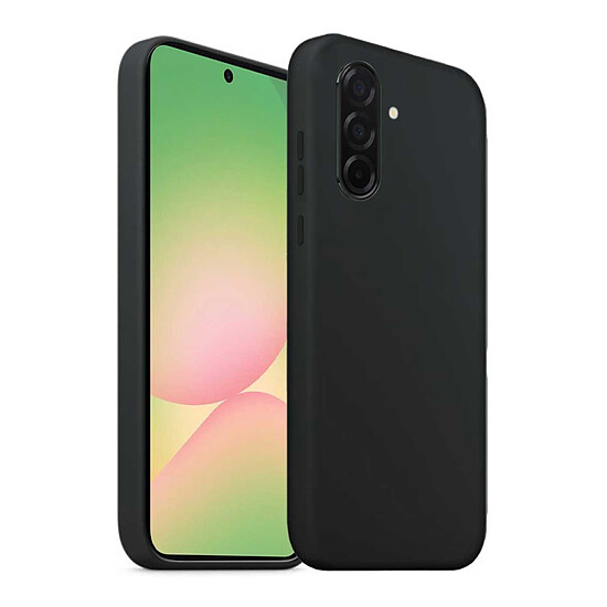 Coque et housse Akashi Coque de protection en silicone noir- Samsung Galaxy A56 5G - Autre vue